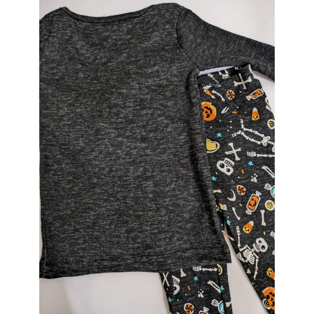 Skeleton Pajama Set 2T Toddler Baby candy skeleton cute New Sleepwear - Picture 4 of 4